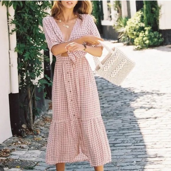 Faithfull the Brand Midi Dress - Picture 1 of 10